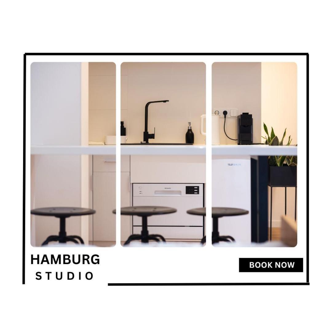 Hamburg Studio Fuer Bis Zu 4 Personen Luaran gambar